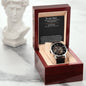 Men's Openwork Watch For Husband + MC