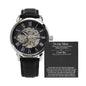 Men's Openwork Watch For Husband + MC